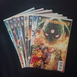 DC Comics Convergence Comc Book Collection - Complete Set #0-8